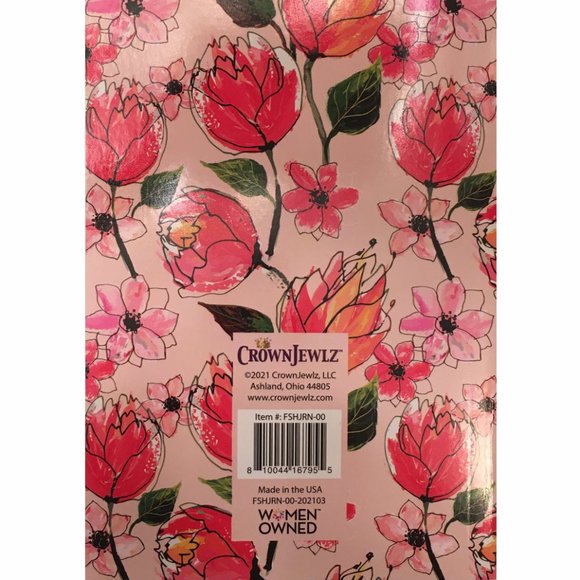 *3/$15* Pretty Pink and Red Floral Notebook - Picture 2 of 3